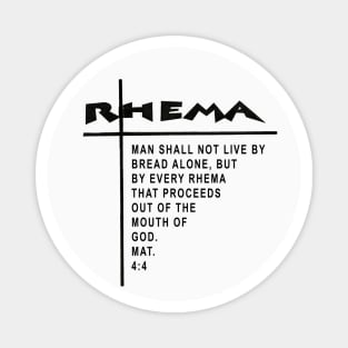 Rhema Word Of God Magnet